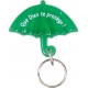 Porte-clés parapluie vert