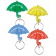 Porte-clés parapluie rouge
