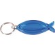Porte clés poisson plat bleu