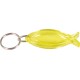 Porte clés poisson plat jaune