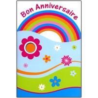 Cartes doubles anniversaire