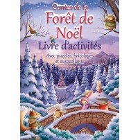 Conte de la Forêt de Noël : Livre d'activités