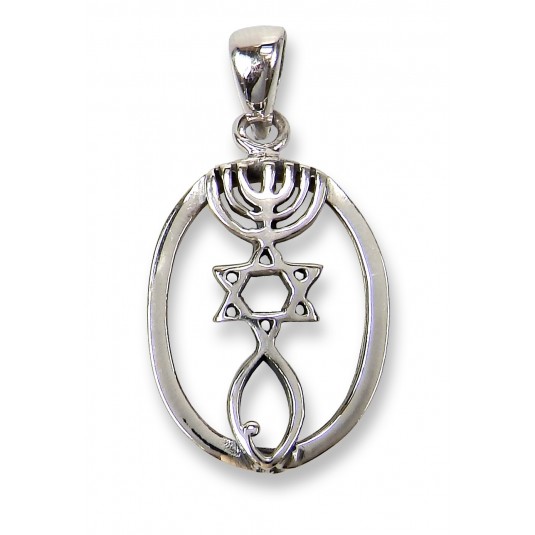 Pendentif Ichtus et Israël