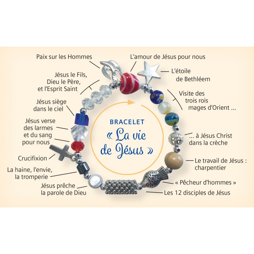 Bracelet Doré avec Croix et Perles | Croix Précieuse – Croix Precieuse