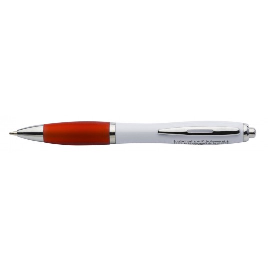 Stylo mot d'ordre 2018 rouge