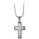 Collier croix et nacre