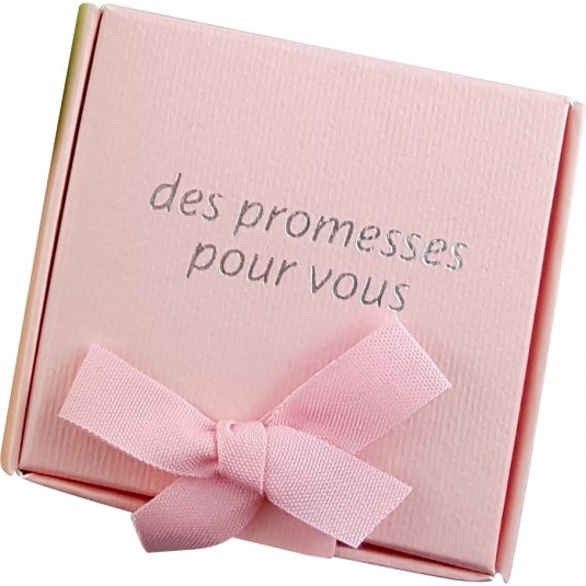 Coffret 60 versets boite rose