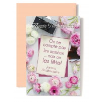 CARNET HA : Fleurs blanches et roses(on ne compte...)