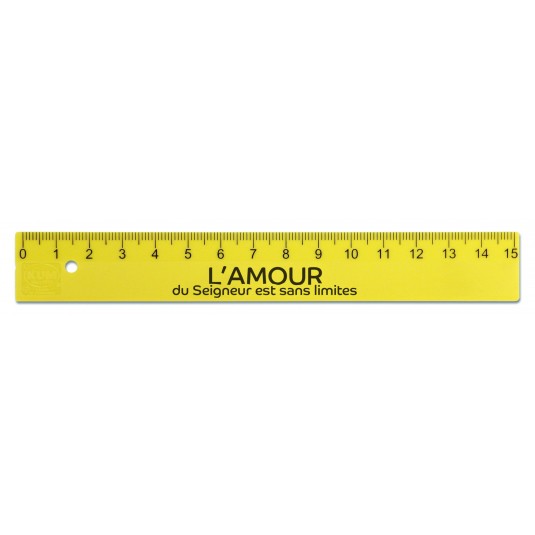 Règle 15 Cm Animaux Mignons CHENYU - Règle Flexible Incassable - 6 Modèles