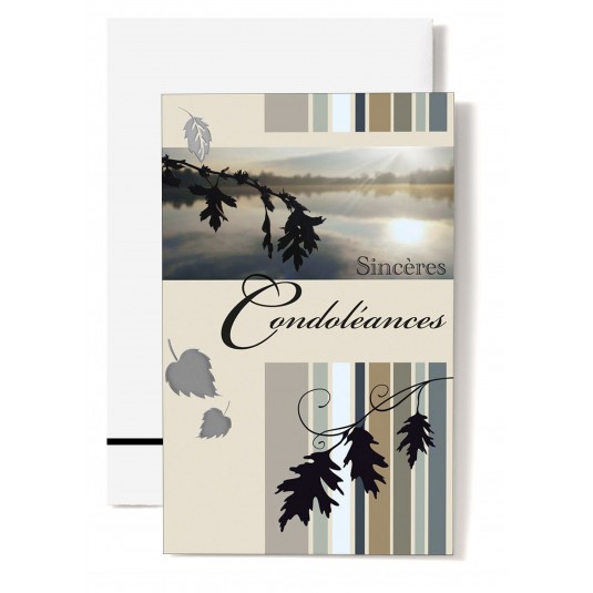 Mignonette Branche d'arbre, lac