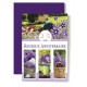 Carte Double Anniversaire Jardin, lilas dans panier, fleurs dans arrosoir