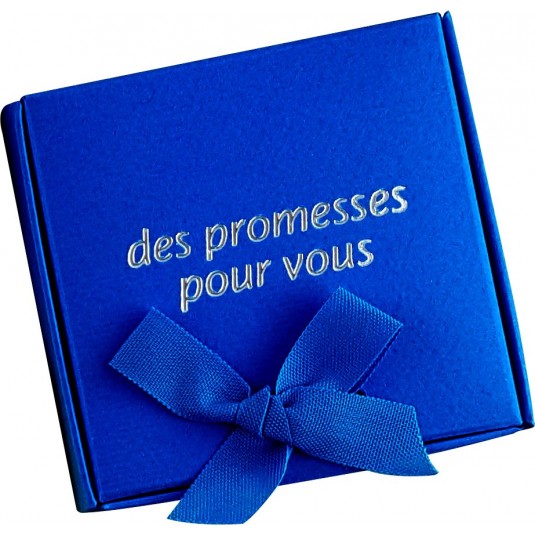 Coffret 60 versets boite bleu foncé