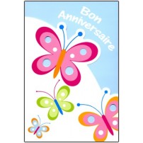 Cartes doubles anniversaire