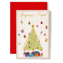CARNET FA :JN Sapin de No&euml;l sous une pluie de cadeaux