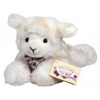 Peluche mouton Lina couché