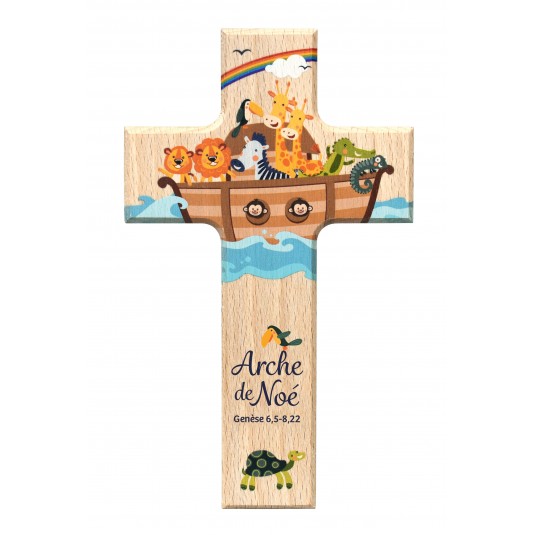 Croix en bois Arche de Noé
