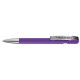 Stylo bille Jakobus violet, clip metal, étui