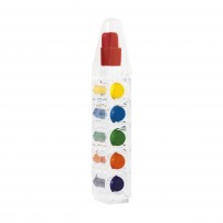 Crayon translucide 6 couleurs