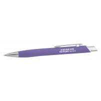 Stylo métal Salome lilas