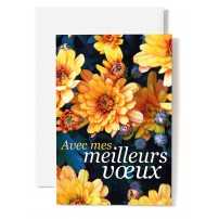 CARNET : Massif de fleurs jaunes