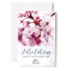 CARNET HM : Fleurs d'arbre blanches et alliances
