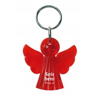 Porte-clé ange rouge