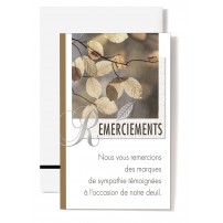 Mignonette Rem. Feuilles d'automne sur une branche