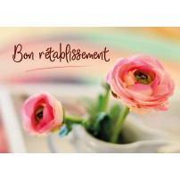 Mini Carte Renoncules dans vase