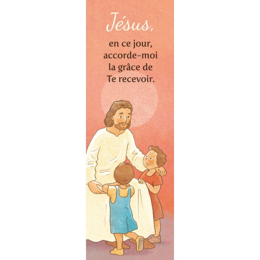 Signet Dessin de Jésus parlant à des enfants