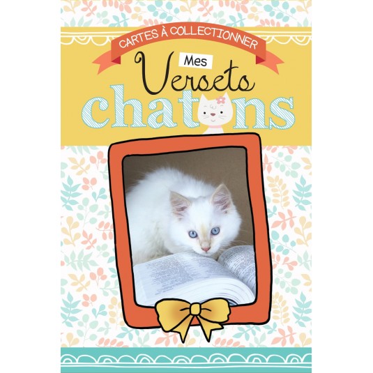 Mes versets chatons cartes à collectionner