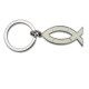 Porte-clé "Ichtus" couleur argent