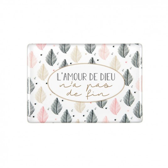 Magnet "L'amour de Dieu n'a pas de fin"