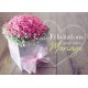 CARTE FLASH : Bouquet de roses dans une boite